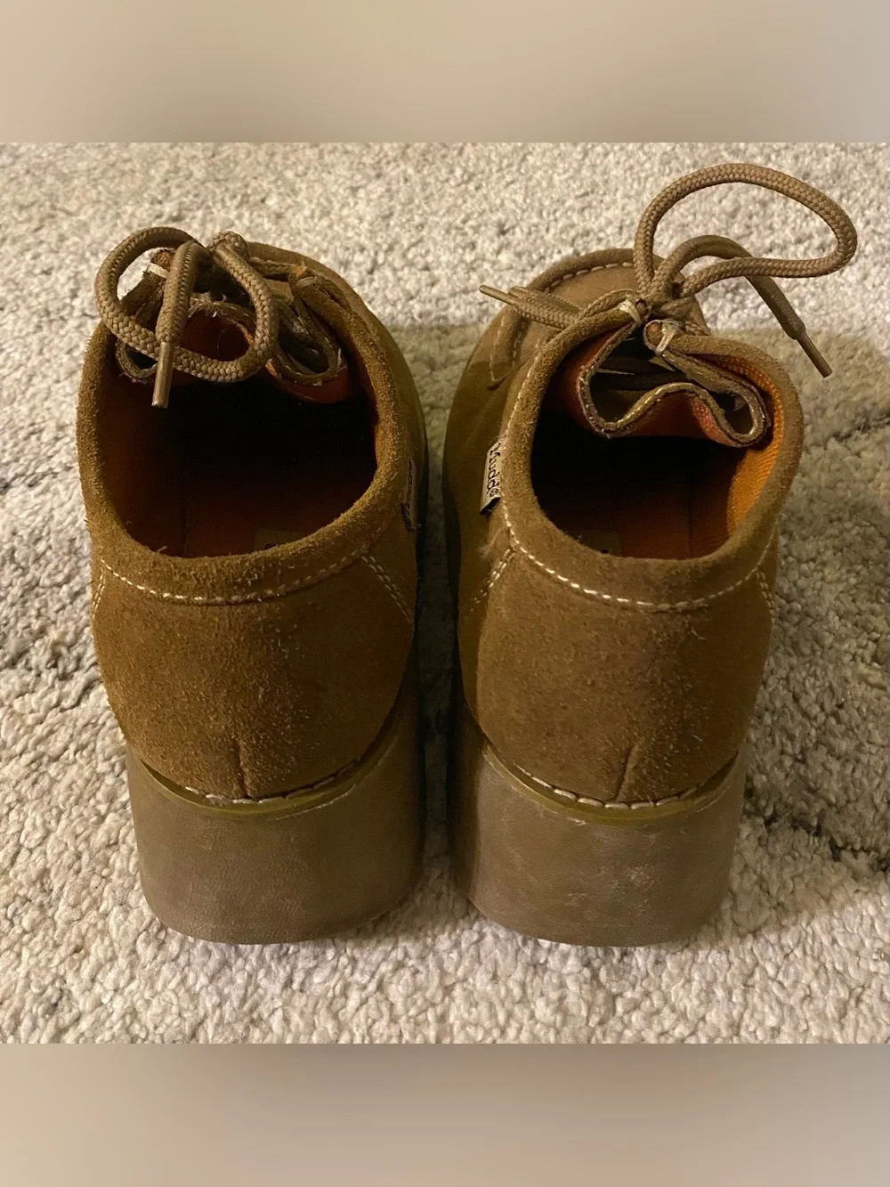 Mudd Lace Up Chunky Oxford Platform Shoes Size 8-8.5, 90’s Y2K